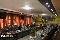 برگزاری مراسم تکریم ریاست اداره حراست 2