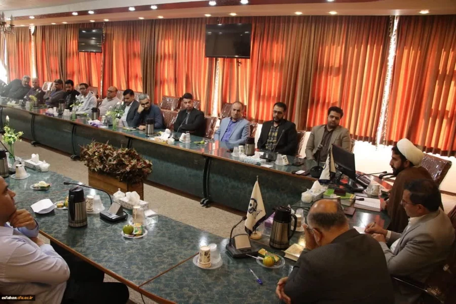 برگزاری مراسم تکریم ریاست اداره حراست 3