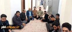 حضور مسئولین دانشگاه در سرای دانشجویی شهید حججی به منظور ارزیابی وضعیت سرای دانشجویی و بررسی مشکلات و نیازهای دانشجویان 3