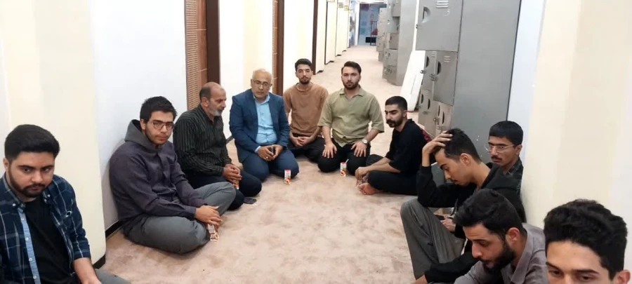 حضور مسئولین دانشگاه در سرای دانشجویی شهید حججی به منظور ارزیابی وضعیت سرای دانشجویی و بررسی مشکلات و نیازهای دانشجویان 3
