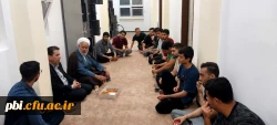 حضور مسئولین دانشگاه در سرای دانشجویی شهید حججی به منظور ارزیابی وضعیت سرای دانشجویی و بررسی مشکلات و نیازهای دانشجویان 5