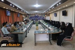 جلسه تودیع و معارفه دبیران دبیرخانه های کانون گردشگری و انجمن علمی فیزیک 2