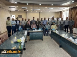 جلسه سرپرست دانشگاه فرهنگیان استان اصفهان با همکاران حوزه معاونت دانشجویی  3