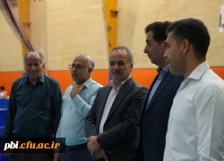 بازدید سرپرست دانشگاه و مدیر کل آموزش و پرورش استان از فرآیند مصاحبه متقاضیان رشته تربیت بدنی  3