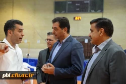 بازدید سرپرست دانشگاه و مدیر کل آموزش و پرورش استان از فرآیند مصاحبه متقاضیان رشته تربیت بدنی  4