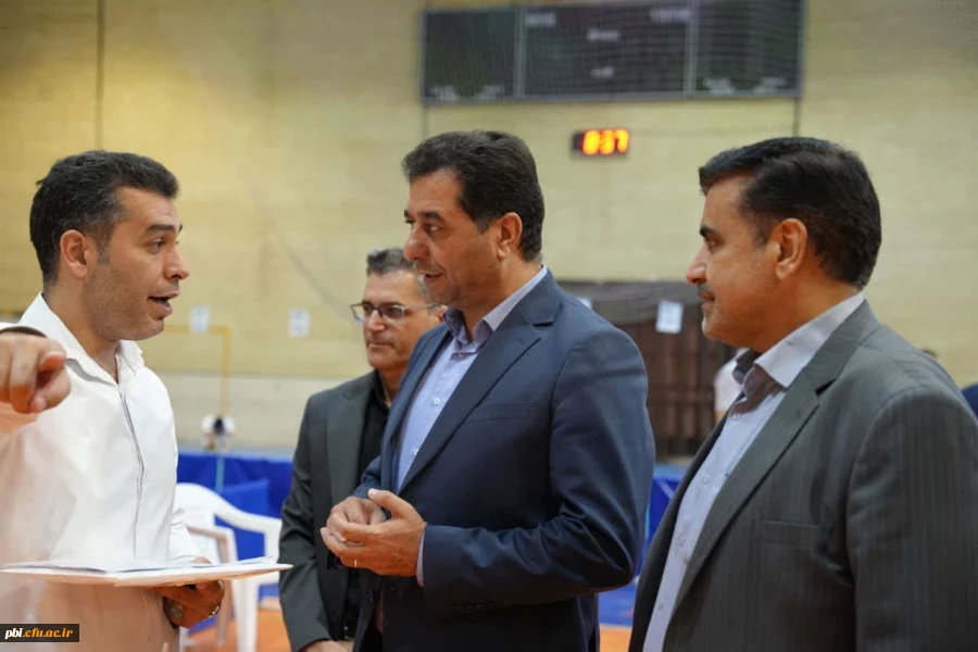 بازدید سرپرست دانشگاه و مدیر کل آموزش و پرورش استان از فرآیند مصاحبه متقاضیان رشته تربیت بدنی  4