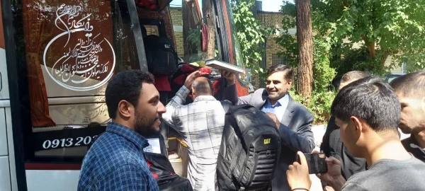  بدرقه دانشجویان جهت اعزام به پیاده روی اربعین 3