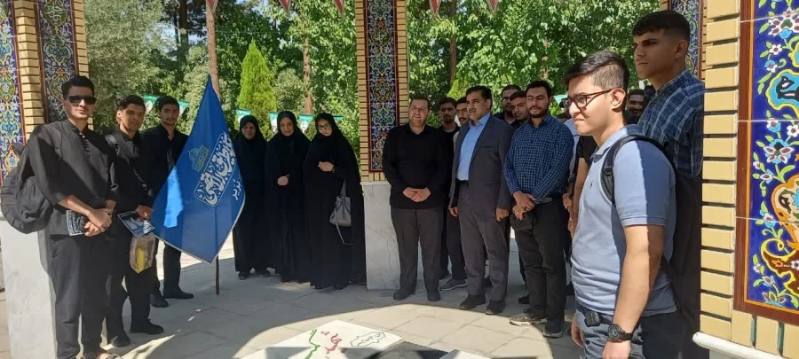  بدرقه دانشجویان جهت اعزام به پیاده روی اربعین 4