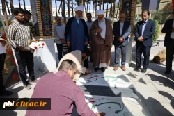 مراسم گرامی داشت هفته دفاع مقدس همراه با غبارروبی مزار شهدای گمنام و تجدید پیمان با شهدا 2