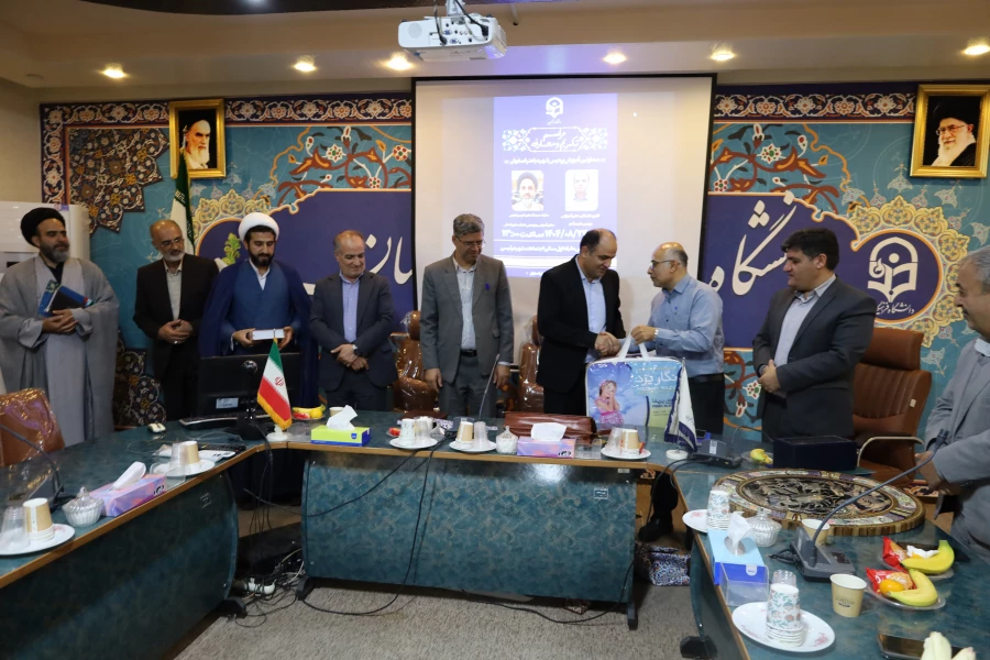 مراسم تکریم و معارفه معاون آموزش و فرهنگی و پژوهشی پردیس شهید باهنر 4