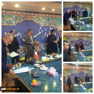 اعطای احکام شورای معاونین بسیج اساتید دانشگاه فرهنگیان 