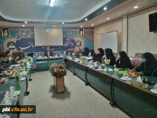 در پردیس شهید باهنر اصفهان برگزار گردید:

جلسه شورای تخصصی فرهنگی- اجتماعی دانشگاه فرهنگیان استان