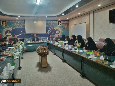 در پردیس شهید باهنر اصفهان برگزار گردید:

جلسه شورای تخصصی فرهنگی- اجتماعی دانشگاه فرهنگیان استان