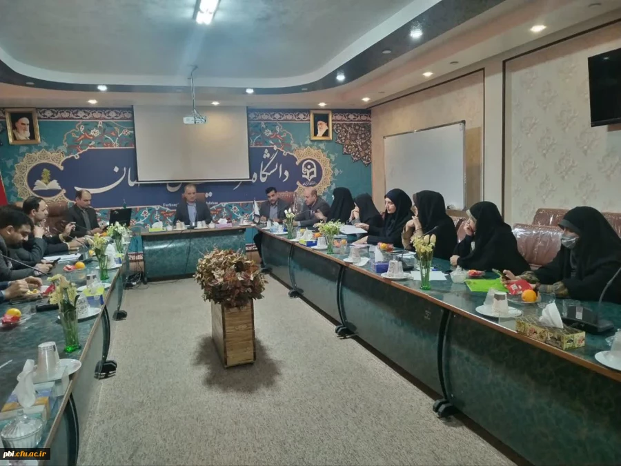 جلسه شورای تخصصی فرهنگی- اجتماعی دانشگاه فرهنگیان استان 2