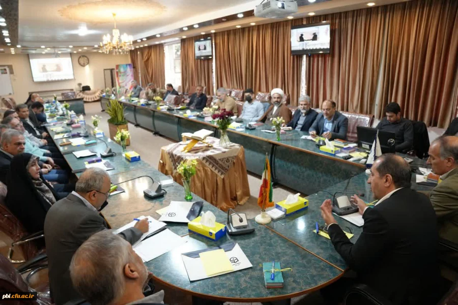 نشست شورای تأمین دانشگاه های استان اصفهان به میزبانی دانشگاه فرهنگیان اصفهان  2