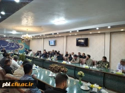 برگزاری نشست با عنوان تاب آوری در شرایط جنگ و پسا جنگ با حضور دکتر رحیمی مشاور دانشگاه 3