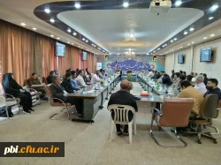 برگزاری نشست با عنوان تاب آوری در شرایط جنگ و پسا جنگ با حضور دکتر رحیمی مشاور دانشگاه 4