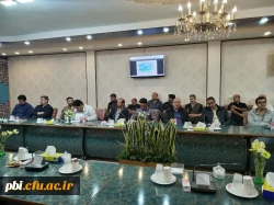 برگزاری نشست با عنوان تاب آوری در شرایط جنگ و پسا جنگ با حضور دکتر رحیمی مشاور دانشگاه 5