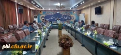 برگزاری جلسه شورای اداری دانشکده علوم انسانی شهید باهنر 3